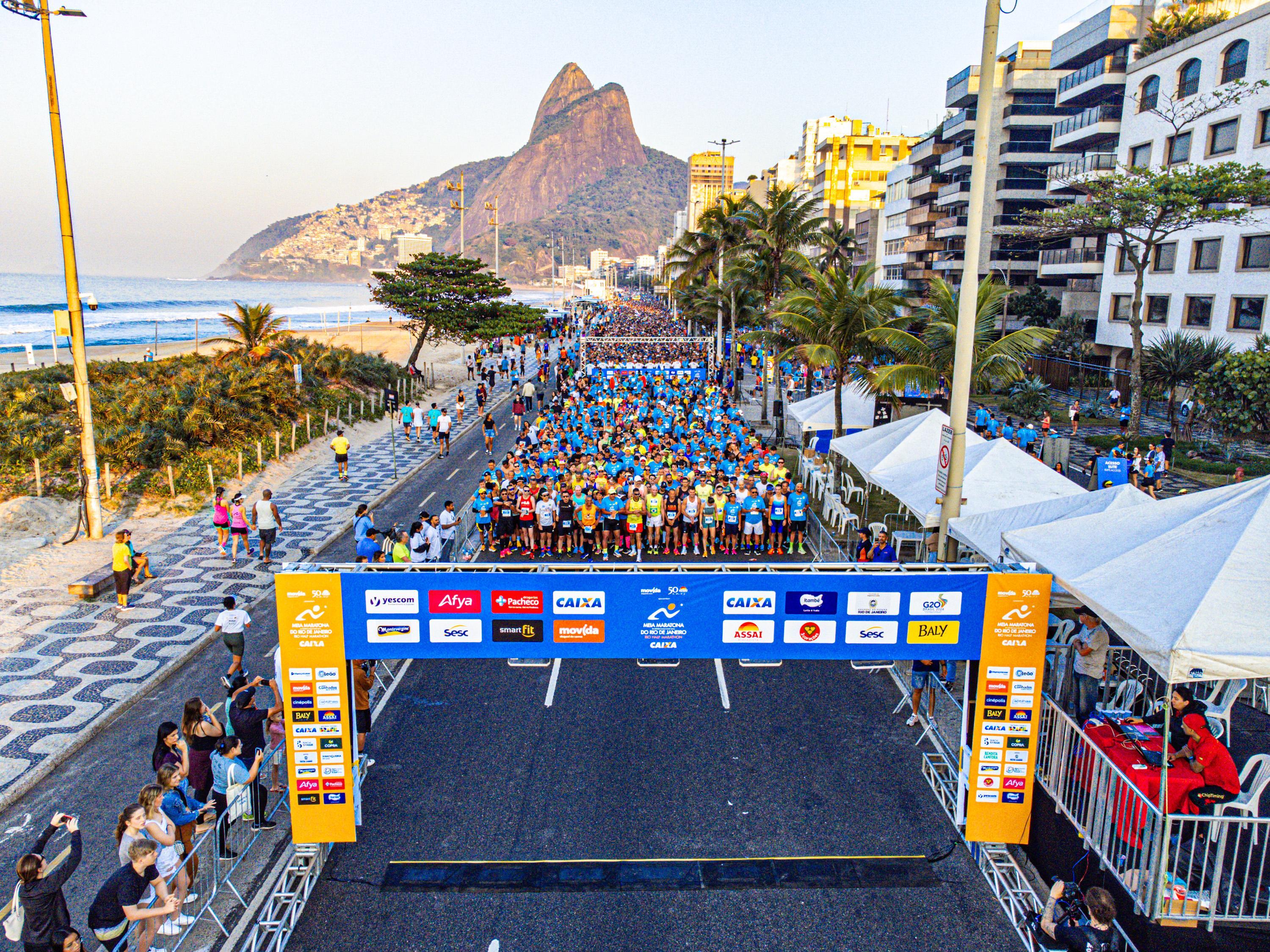 Quenianos vencem 26ª Meia Maratona Internacional do Rio de Janeiro