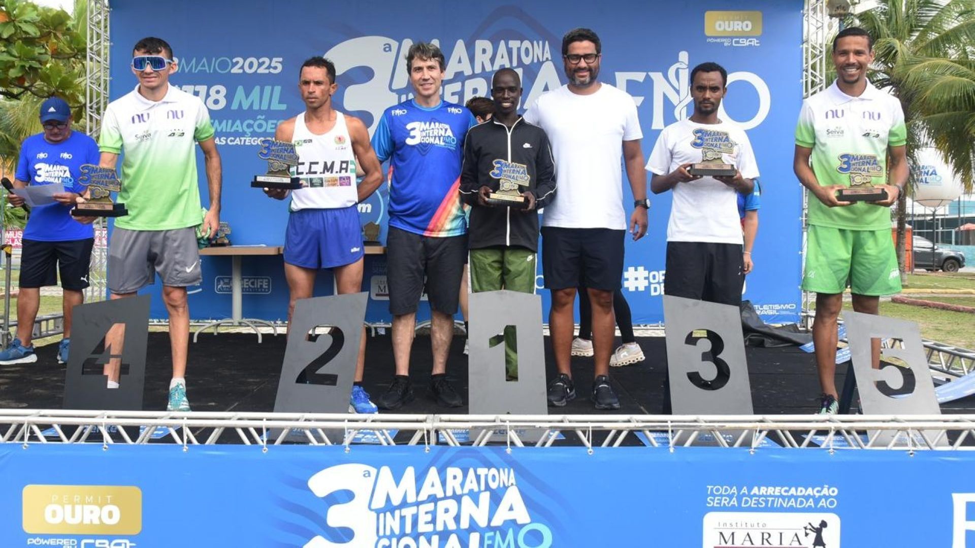 3ª Maratona FMO tem campeões africanos em Olinda, Pernambuco