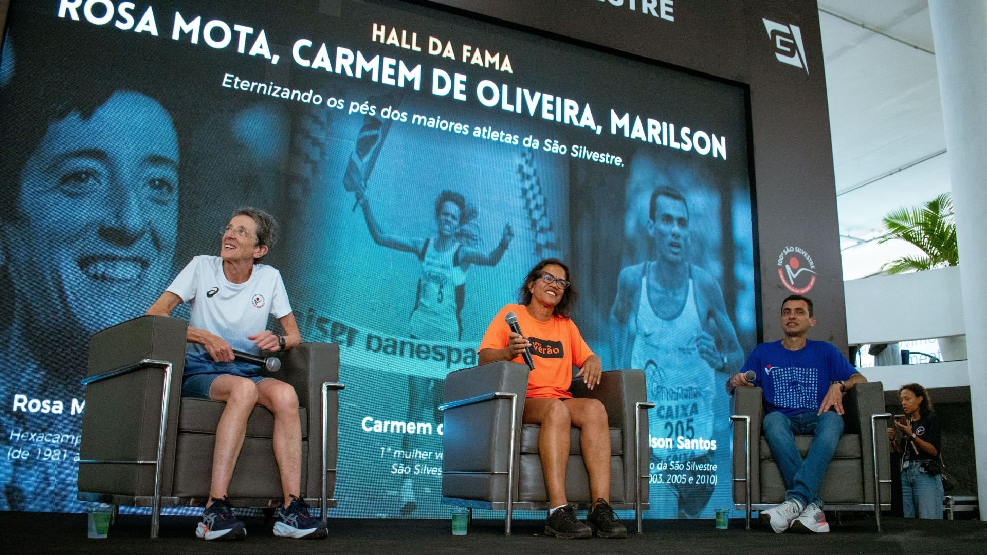 Marílson Gomes dos Santos e Carmem de Oliveira entram para o Hall da Fama da São Silvestre