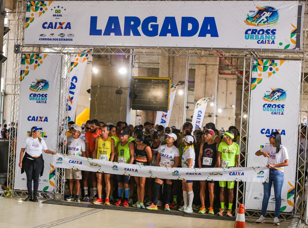 Cross Urbano CAIXA abre temporada 2026 com mais de mil corredores na Arena Pernambuco