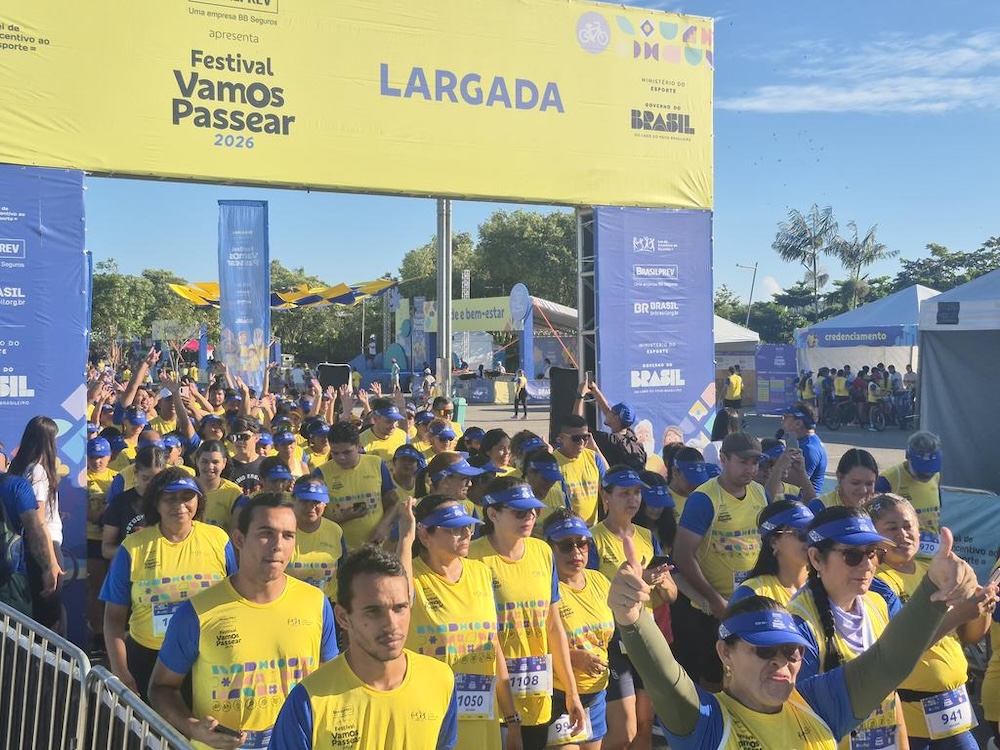 Festival Vamos Passear reúne famílias, esporte e lazer no Portal da Amazônia, em Belém