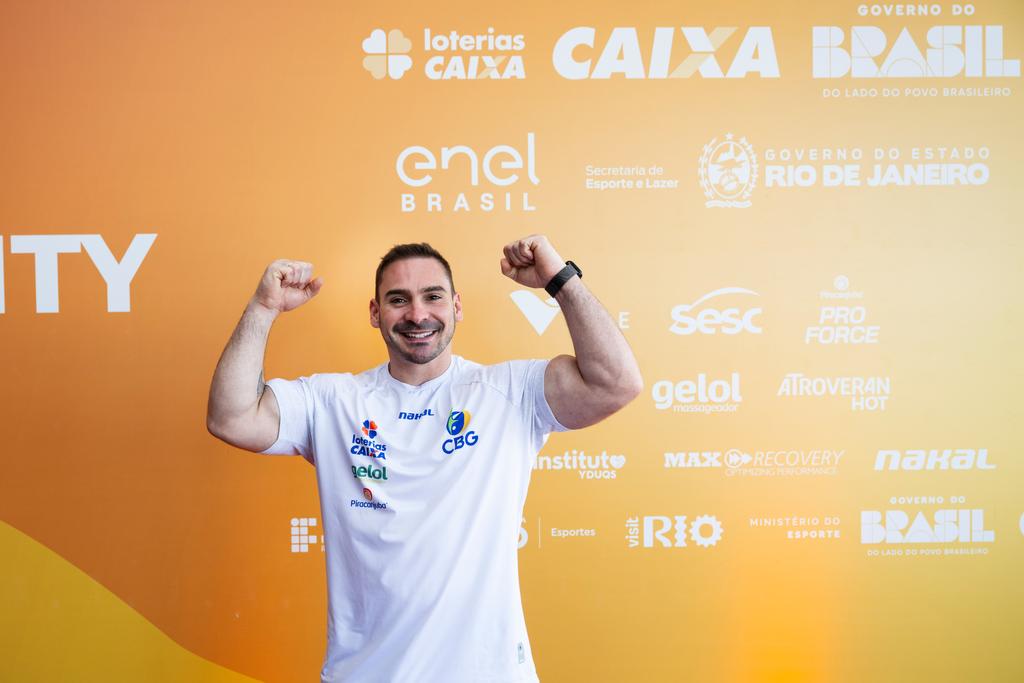 Arthur Zanetti será o padrinho da etapa de São Bernardo do Campo do Circuito CAIXA