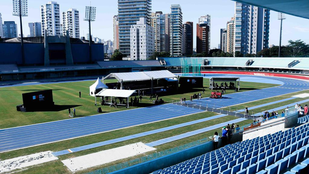 Pista do Ibirapuera é reinaugurada e volta a receber o Troféu Brasil de Atletismo