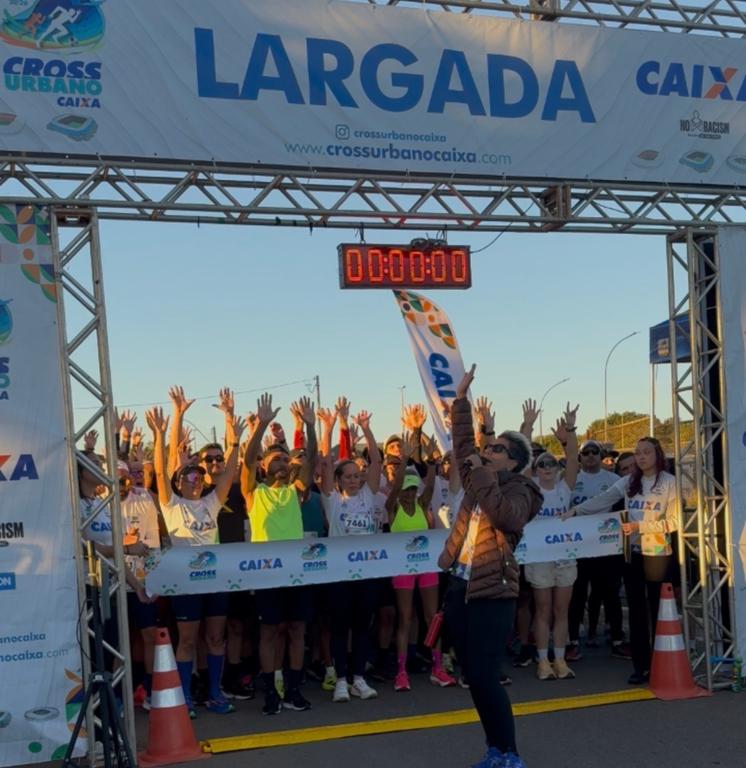 Cross Urbano CAIXA encerra edição 2026 com festa dos participantes no Guará