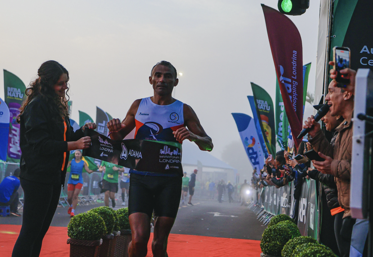 Maratona de Londrina Adama 2026 tem como grandes campeões Renata Moreno e Damião Ancelmo de Souza