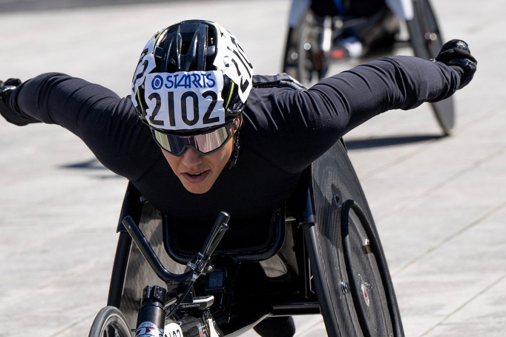 Tóquio: Aline Rocha é a primeira atleta cadeirante do Brasil a receber a Six Medal Finisher