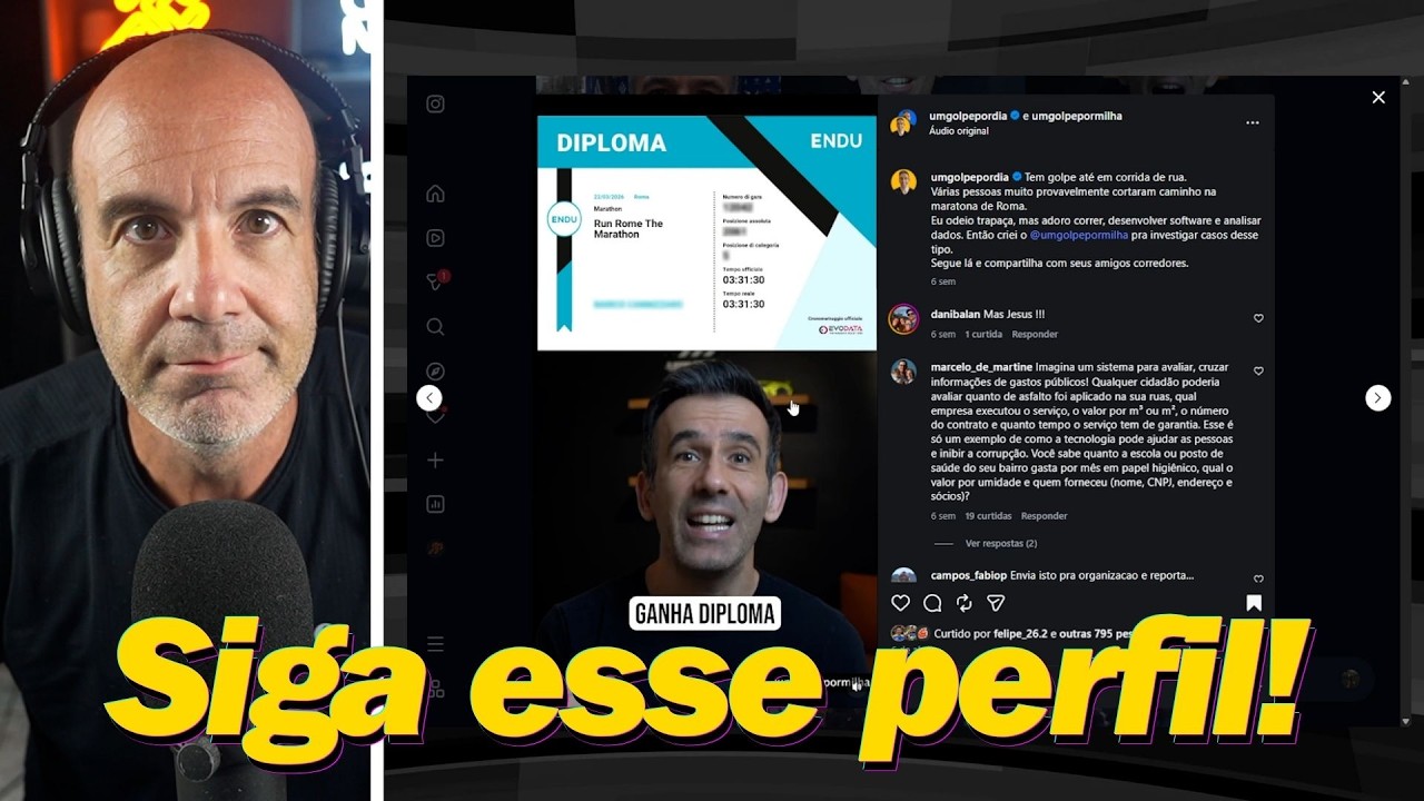 CONHEÇA o CAÇADOR de TRAPACEIROS de MARATONAS