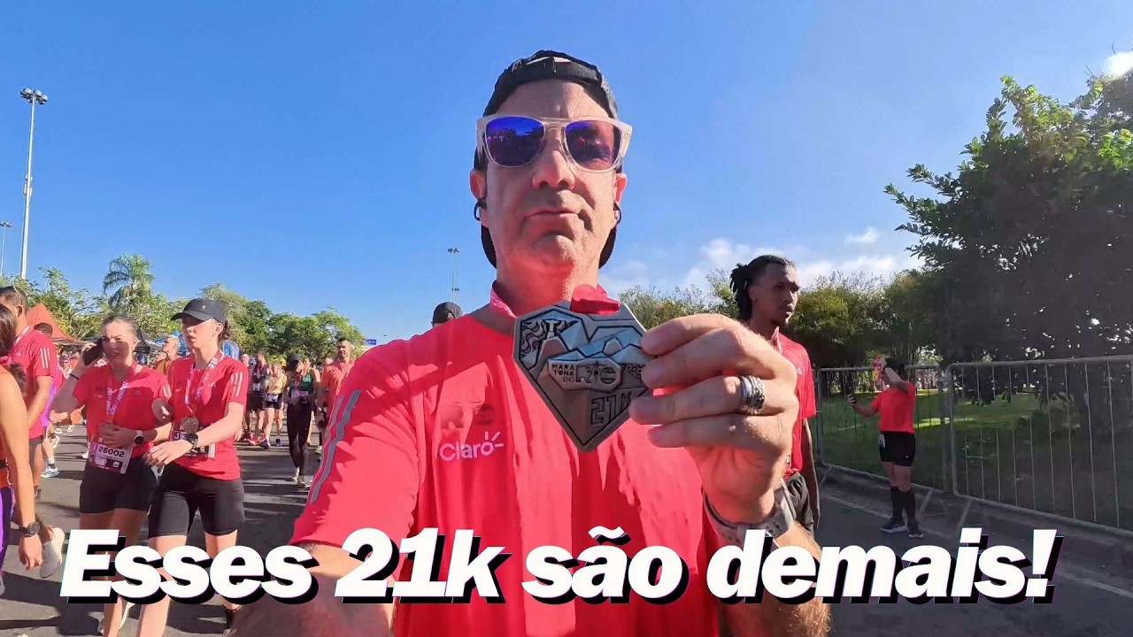 21k da MARATONA do RIO: a ENERGIA SURREALdessa prova!