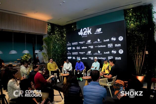 NB 42K Porto Alegre: coletiva de imprensa masculina