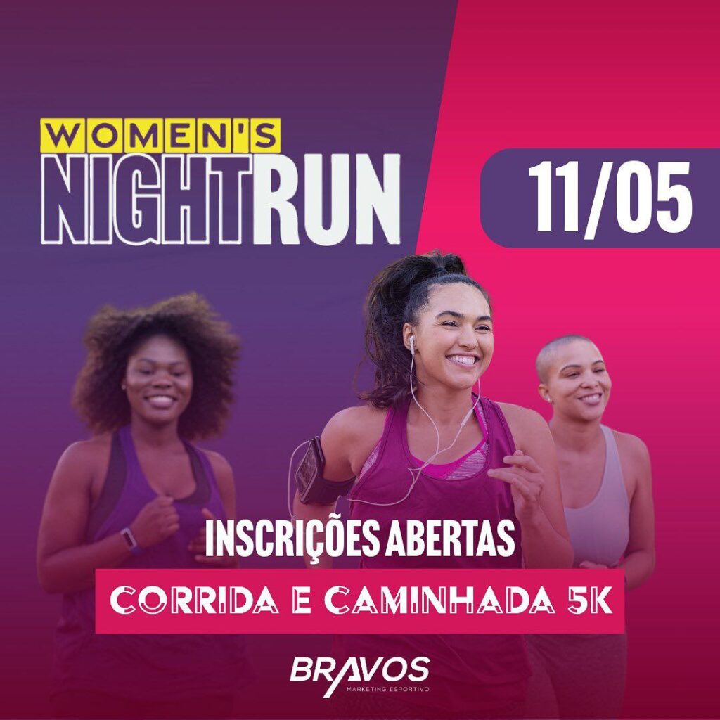 Em Campinas Corrida Noturna Feminina abre inscrição