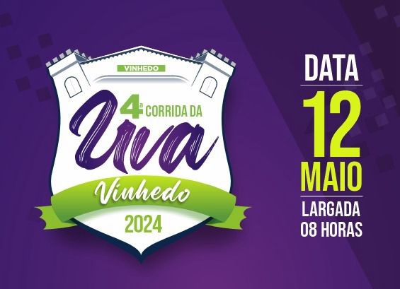Vinhedo recebe 4ª edição da Corrida da Uva que está com inscrições abertas