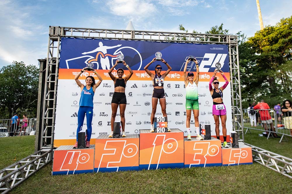 Grazielle Zarri e Fábio Jesus Correia vencem os 5 km da Maratona do Rio