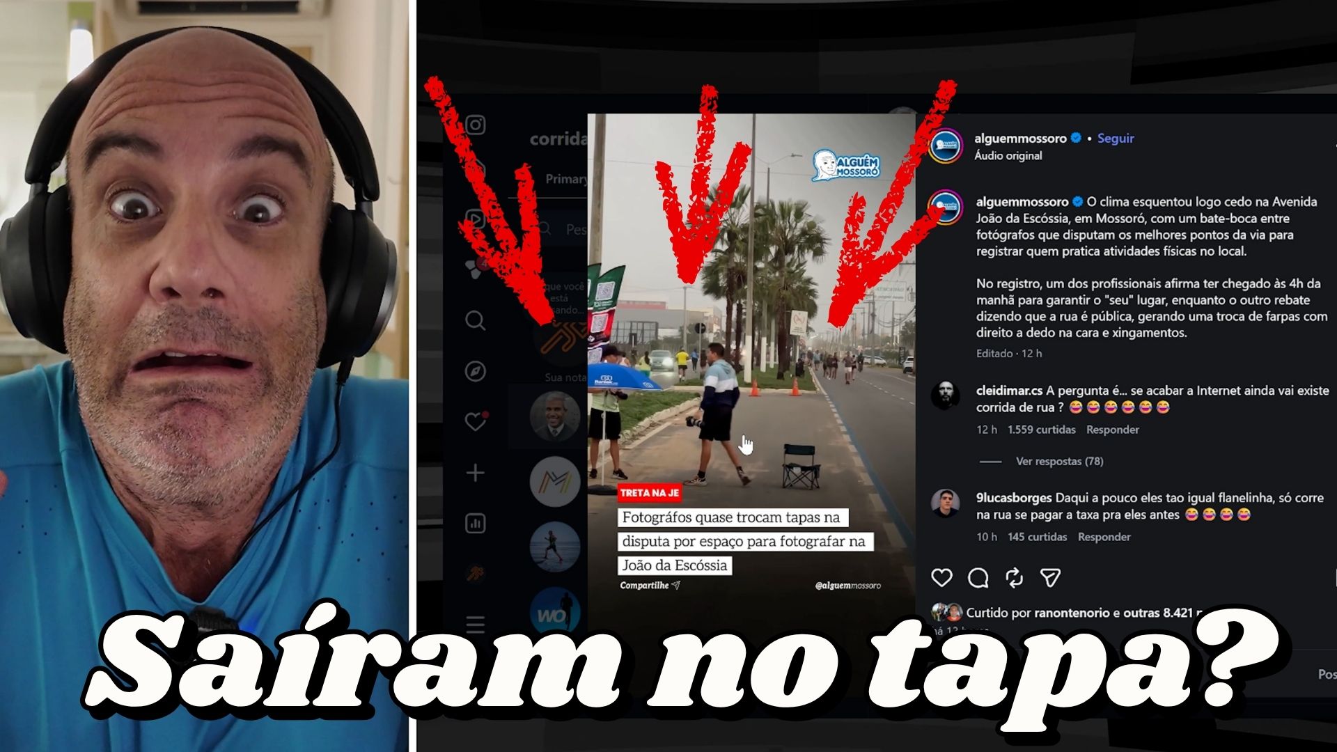 ESSES FOTÓGRAFOS QUASE SAÍRAM no TAPA